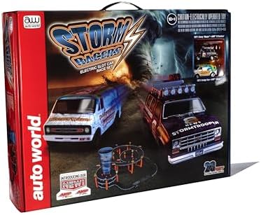 Amazon.com: Auto World 17' Speed Racer Mach 5 Mania Slot Race Set
