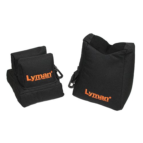LymanCrosshair Shooting Bag Kit Front and Rear,Black