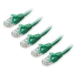 Cable Matters 10Gbps 5-Pack Snagless Short Cat 6