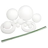Floracraft Styrofoam Solar System Kit White