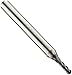 Niagara Cutter 17001820 Carbide Ball Nose End Mill, Inch, TiAlN Finish, Roughing and Finishing Cut, 30 Degree Helix, 4 Flutes, 1.5' Overall Length, 0.063' Cutting Diameter, 0.125' Shank Diameter