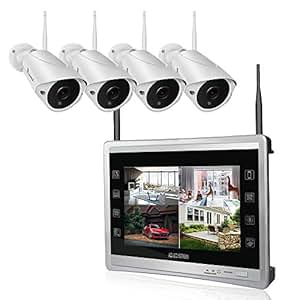 Amazon.com : Luowice Audio Wireless Security Camera System