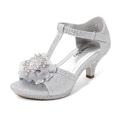 DREAM PAIRS Girls T-Strap Dress Sandal