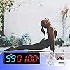 TOPQSC Gym Timer LED 11 Timing Modes Magnetische Interval Timer Mini Vorm Draagbare Fitness Timer APP Controle Gym Timer…