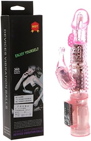 Coldgirl Big Size Thrusting Monster Fluttering Rabbit Body Msaager - 12 Speeds Rotating Versatility Wand (pink)