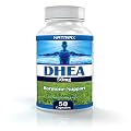 DHEA Dehydroepiandrosterone 50mg - 50 Easy To Swallow Capsules - Dietary Hormone Age-Defying Supplement - Balance Your Hormones & Feel More Active - For Men & Women - 10% Discount On Your Further Orders