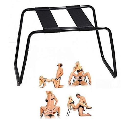 AIWOT-ZDQ Yshy-adsz Black Multifunction Position Enhancer Chair Furniture Novelty Toys for Couples Support Sports Chair Portable Love Furniture