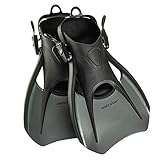 Phantom Aquatics Snorkeling Diving Fins - Open Heel Traveling Sport Fins - SL-MD