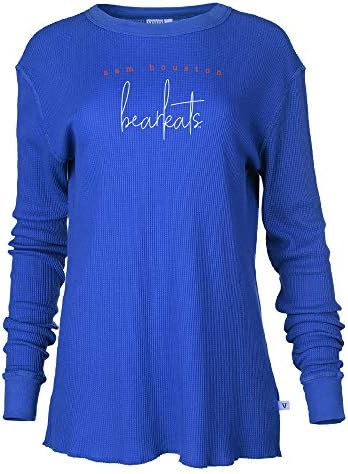Official NCAA Sam Houston Bearkats - RYLSHS14 Mens/Womens Boyfriend Long Sleeve Thermal