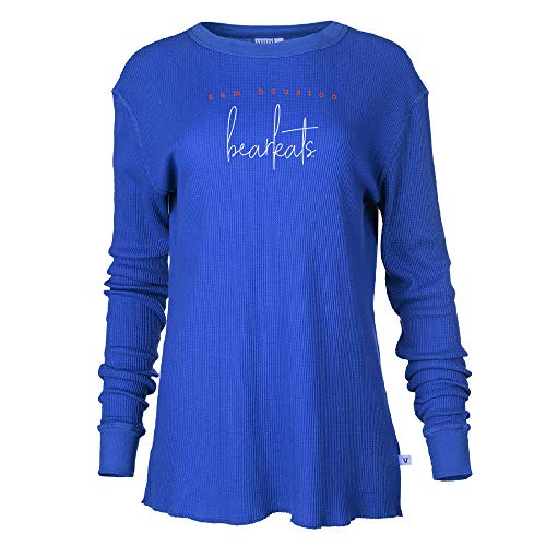 Official NCAA Sam Houston Bearkats - RYLSHS14 Mens/Womens Boyfriend Long Sleeve Thermal