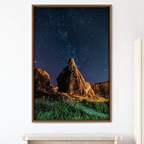 signwin Framed Canvas Sky of Stars Astronomy &...