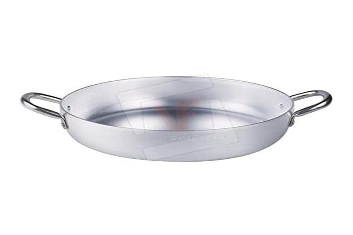 Pentole Agnelli Aluminium Inbox Omelette Pan With 2 Handles, Diameter 26 Cm.