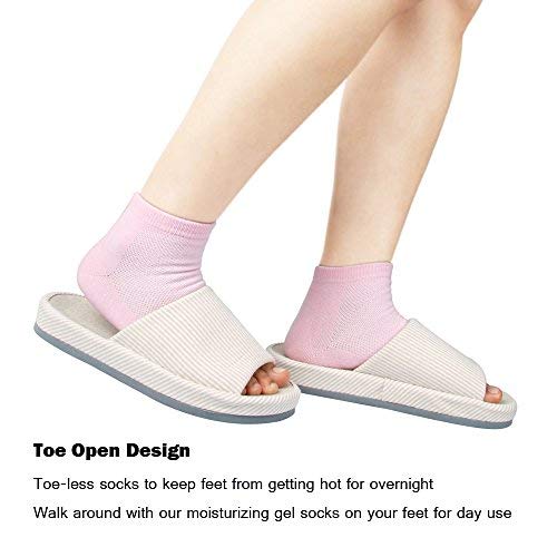 Codream Moisturizing Gel Heel Sleeves and Gloves, Gel SPA Gloves Socks