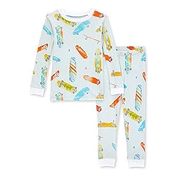 Burt's Bees Baby Baby Boy's Pj Set, Tee and Pant