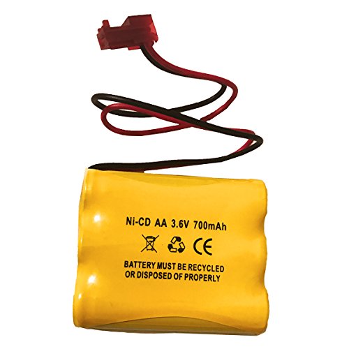 3.6V 700mAh NiCd Exit Sign Battery Replacement Emergency Lighting (10 Pack) S/L 026-148 SL026148 BT-905 P-P504 BT-800 - Thumbnail 4