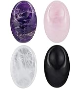 Mookaitedecor Natural Ocean Japser Crystal Egg Decor, Polished Geode Stone Egg With Acrylic Stand For Easter Home Tabletop Display, 48-70 Mm High, 100-200g - View #6