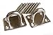 MHMYDZ 1000 lb Capacity Stainless Suspension Ceiling Hooks Hammock Chair Hanging Kit Hammock Swing Hooks Swing Hooks Wooden Beam Hook