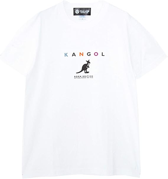 Amazon Co Jp Kangolカラフルロゴ半袖tシャツ カンゴール Kangol 半袖 Tシャツ ビッグｔ メンズ レディース ユニセックス ブランド おしゃれ カジュアル スポーツ カラフル ロゴ シンプル ホワイト 白 M Kgsa Tw1902 服 ファッション小物