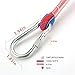 NIECOR 12MM Outdoor Climbing Rope 10M(32ft) 20M(64ft) 30M (98ft) Static Rock Climbing Rope, Escape Rope Ice Climbing Equipment Fire Rescue Parachute Rope (Red, 10m(32ft))