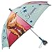 Disney Girls' Little Assorted Characters Slicker and Umbrella Rainwear Set, Frozen Purple, Age 4-5