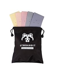 GYMBANDIT - Juego de 5 correas de resistencia de excelente calidad con bolsa - Tonifica piernas y glúteos en tu casa o en el gimnasio