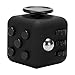 FidgetKool 1pcs Pressure Relief Fidget Toys Dice Cube Relieves Stress and Anxiety for Children and Adults Add and ADHD Toys Gifts Black