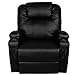U-MAX Power Lift Chairs Recliner for Elderly PU Leather Heated Vibration with Remote