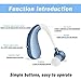LAIWEN Hearing Amplifier Aid Rechargeable for Adults Feedback Canceling Sound Amplifier for Men Women PSAP
