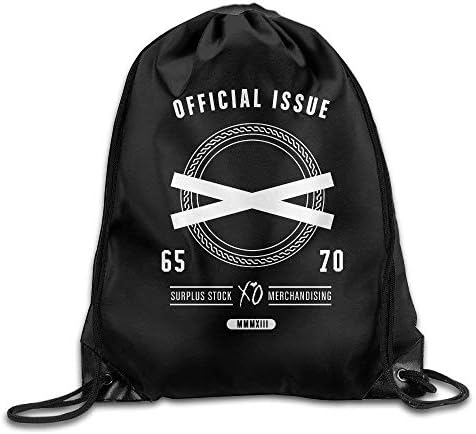 Dutars Gym Official Issue Xo The Weeknd Ovoxo Drawstring Backpack Bag