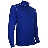 Polarmax Men's Montana Wool 2.0 Synthetic Zip Mock Baselayer