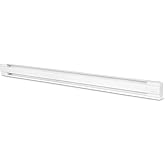 Stelpro B2002W Baseboard Heater 2000W, 83 7/8" x 5 7/8", 240 Volts, B-Series BRAVA Electric Baseboard with Rounded Corners, W