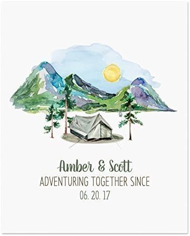Personalized Wedding Gift, Custom Anniversary Print, Gift for Couple, Wedding Sign