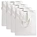 Canvas Bag by Dimayar 4pcs Washable Canvas Shopping Bag Resuable Grocery Bags Cloth Shopping Bags Canvas Tote Bag Perfect for Crafting Decorating