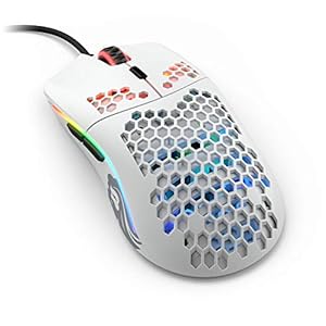 Glorious ゲーミングマウス Model O Mouse Matt White 軽量 ハニカムデザイン オムロンスイッチ搭載 1年保証 【国内正規品】