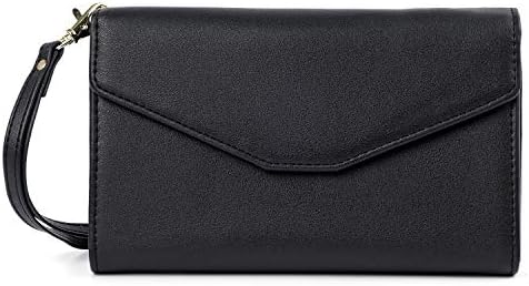 Wristlet Wallet Cell Phone Clutch Travel Passport Wallet Multi Credit Card Organizer Wallet Purse Extra Capacity