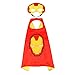 Halloween Superhero Dress Up Costumes for Boys and girls-5 Satin Capes with Felt Masks Comics Cartoon Dress Up Kids Toys