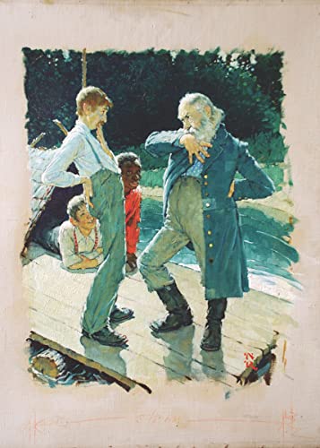 The Adventures of Tom Sawyer and Huckleberry Finn: Norman Rockwell ...
