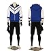 Men's Pokemon Go Blue Hoodie Trainer Team Valor Instinct Mystic Costume