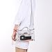 kilofly Women's Purse Small Transparent Shoulder Crossbody Clear Clutch + Wallet