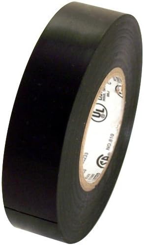 Devek Synthetic Rubber Premium Grade Electrical Insulation All Weather Tape, Black (1 in x 66 ft, 24mm x 20m)