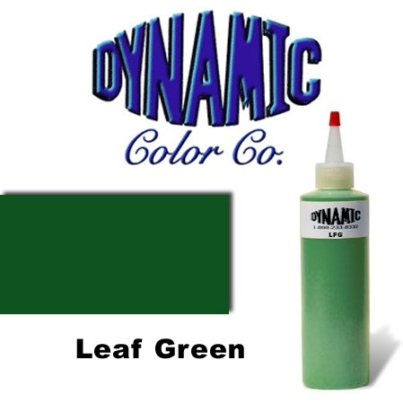 Dynamic Tattoo Ink Color Leaf Green 1 Ounce