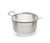 RSVP Endurance Stainless Steel Wide Rim 8-inch Mesh Basket