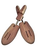 The Original Shoe Tree Company 1 Pair of Laser Inscribed Fresh Cedar Shoe Trees & Shoe Bag