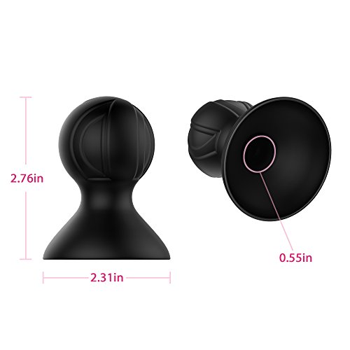 Nipplesuckers Kit, Kitypartsy Nipple Suction Toy Used for Breast Pump, Cupping and Nipple Correction
