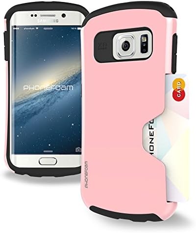 Phonefoam Golf Series Impact Resistant Case for Samsung Galaxy S6 Edge G925 - Pink