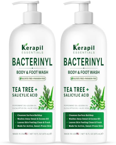 KERAPIL Tea Tree Oil Body Wash