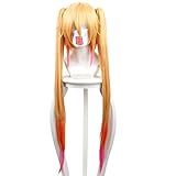 Cfalaicos 34'' Kobayashi-san Chi no Maid Dragon Tooru Cosplay Wig with 2 Clips on Ponytails