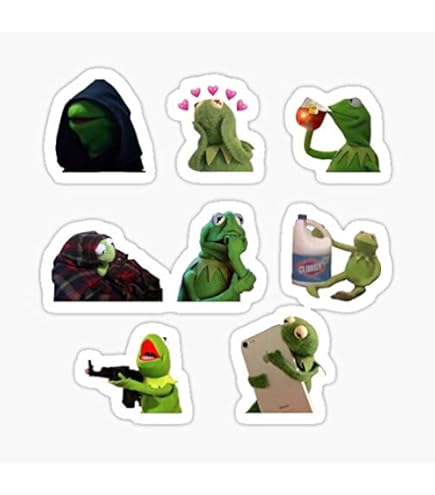 Amazon.com: Dark Side Kermit Meme Sticker Vinyl Bumper Sticker