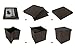 Dualplex Foldable Storage Ottoman Cube 15 X 15