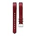 For Fitbit Alta / Alta HR Bands, KOBWA Soft Leather Metal Buckle Replacement Bracelet Wristband for Fitbit Alta/Alta HR Watch